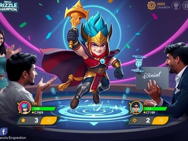 Indian players enjoying Drizzle Champion during community event